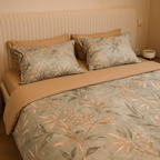 Verdant Bloom Duvet Cover Set - Royal