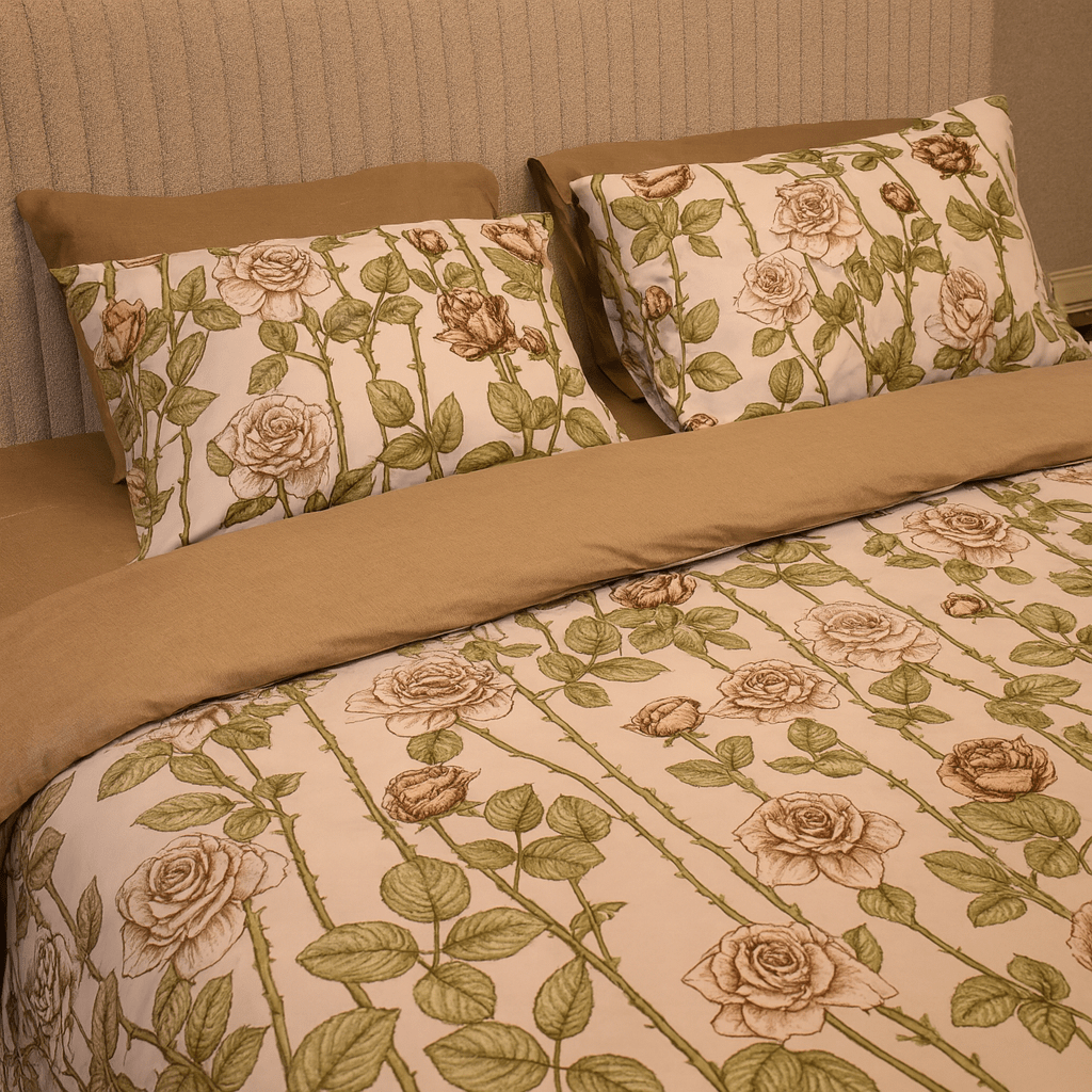 Vintage Bloom Duvet Cover Set - Royal