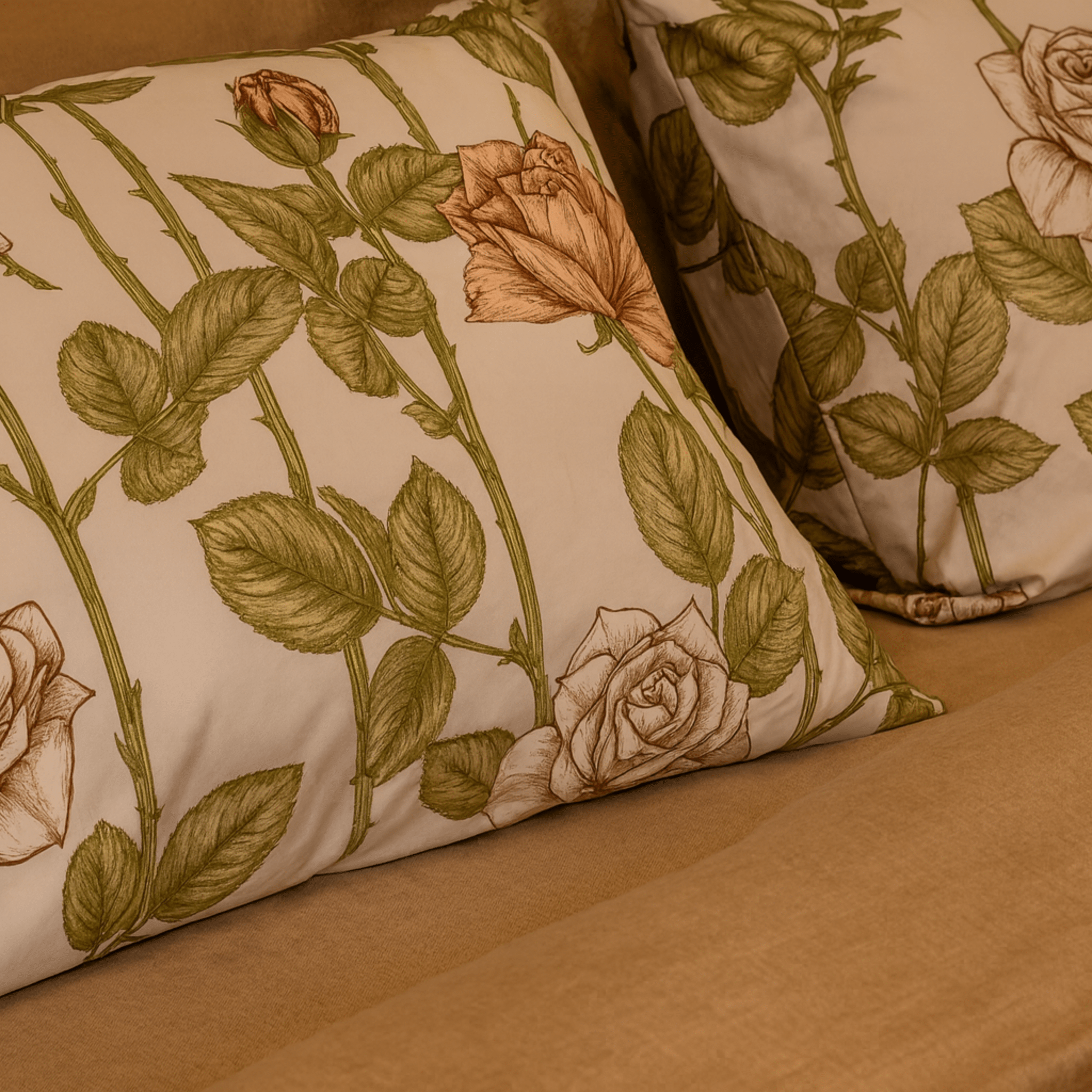 Vintage Bloom Duvet Cover Set - Royal
